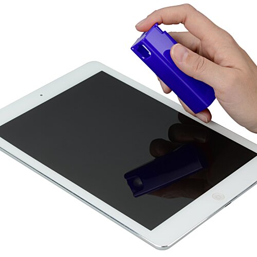 Additional Image 1 - a hand holding a blue bottle