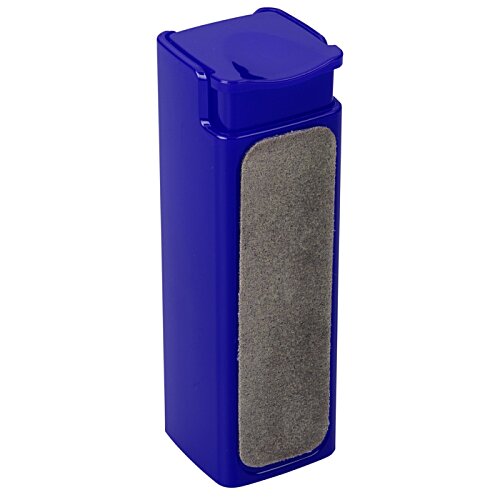 Additional Image 2 - a blue rectangular object with a silver lid