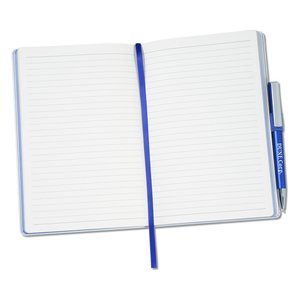 Additional Image 2 - a white notebook with a blue pen