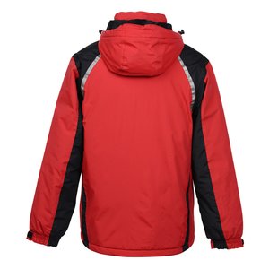 Additional Image 1 - a red and black jacket