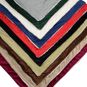 Additional Image 3 - a group of colorful folded blankets