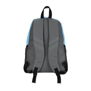 Additional Image 1 - a grey backpack with black straps