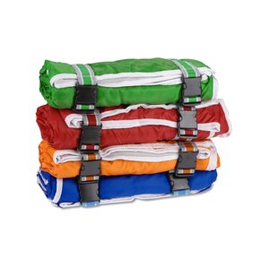 Additional Image 3 - a stack of colorful life jackets