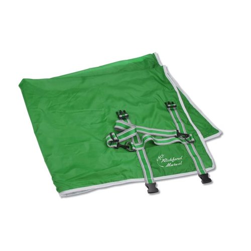 Additional Image 2 - a green cloth with a metal clip