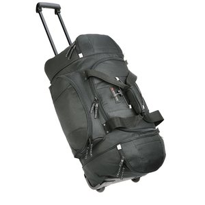 Additional Image 1 - a black luggage with wheels