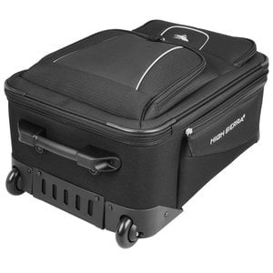 Additional Image 1 - a black suitcase with wheels