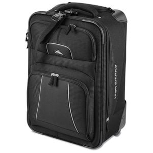 Additional Image 4 - a black suitcase with a strap