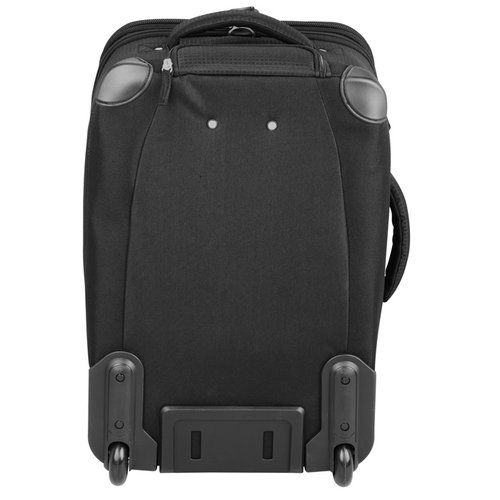Additional Image 2 - a black suitcase with wheels