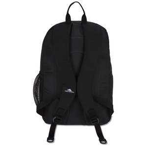 Additional Image 1 - a black backpack with straps