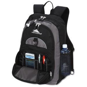 Additional Image 3 - a black backpack with a white background