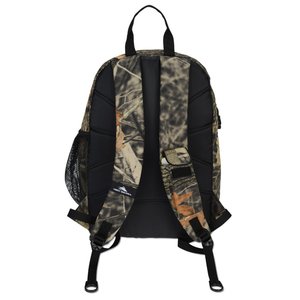 Additional Image 2 - a black backpack with a camouflage pattern