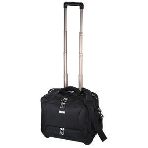Additional Image 3 - a black suitcase with handle
