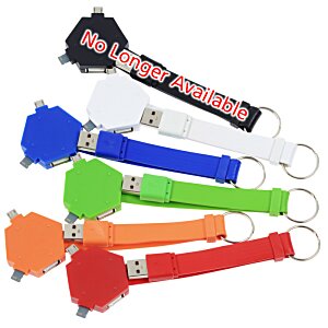 Additional Image 3 - a group of colorful keychains