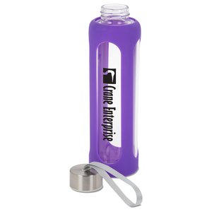 Additional Image 1 - a purple bottle with a silver cap