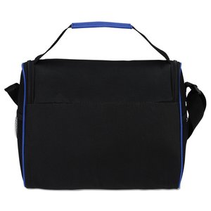 Additional Image 2 - a black bag with a blue handle