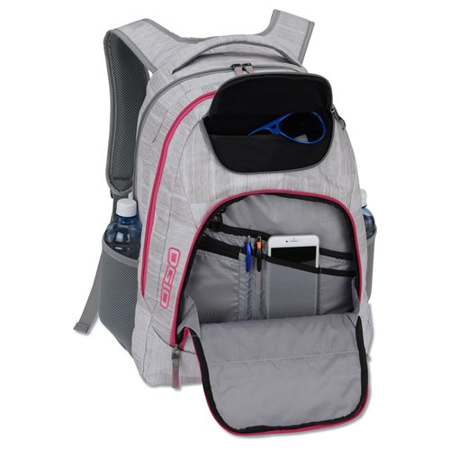 Additional Image 1 - a grey backpack with a pocket