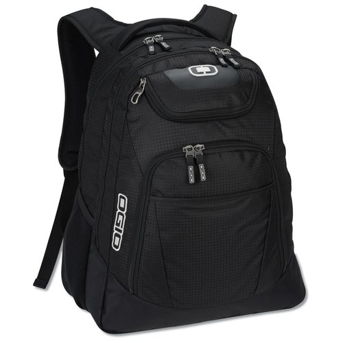Additional Image 4 - a black backpack with a strap