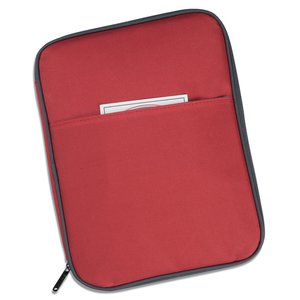 Additional Image 3 - a red case with a zipper