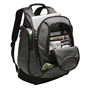 Additional Image 3 - a black backpack with a pocket