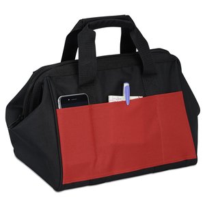 Additional Image 1 - a black and red bag