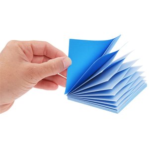 Additional Image 1 - a hand holding a blue paper