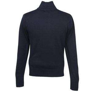 Additional Image 1 - a black turtleneck sweater