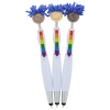 View Image 2 of 4 of MopTopper Stylus Pen - Rainbow