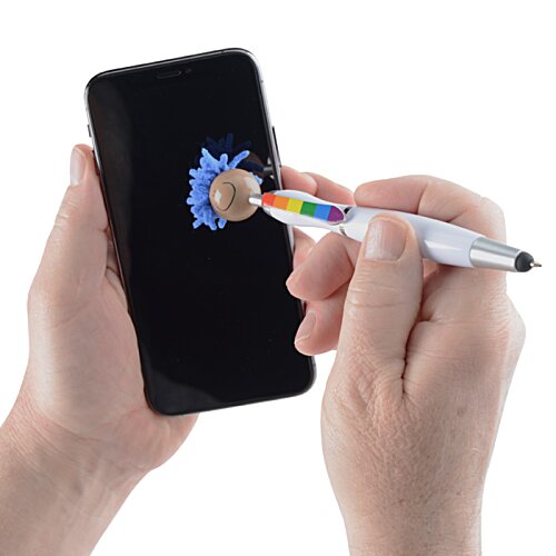Additional Image 3 - a person holding a phone and a pen