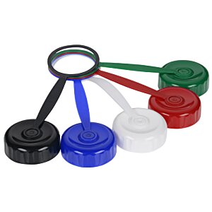 Additional Image 1 - a group of colorful plastic measuring spoons