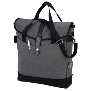 Additional Image 1 - a grey bag with black straps