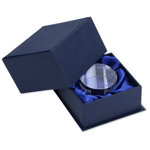 Additional Image 1 - a blue box with a silver object inside