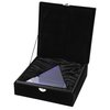 View Image 2 of 2 of Blue Triangle Crystal Award