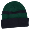 View Image 2 of 2 of Two-Tone Cuffed Toque - 24 hr