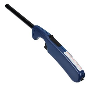 Additional Image 2 - a blue lighter with a black handle