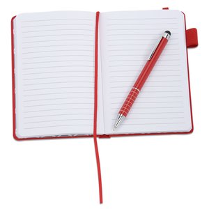 Additional Image 3 - a white notebook with a red pen