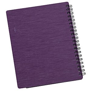 Additional Image 1 - a purple notebook with spiral bound