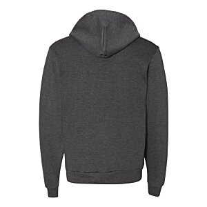 Additional Image 1 - a black hoodie with a white background