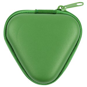 Additional Image 3 - a green triangle shaped pouch