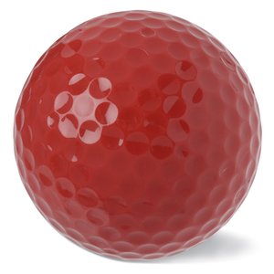 Additional Image 1 - a red golf ball on a white background
