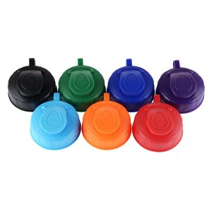 Additional Image 2 - a group of different colored caps