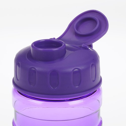 Additional Image 1 - a purple water bottle with a lid