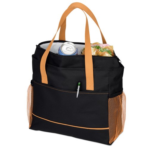 Air Mesh Accent Handle Lunch Cooler Image 1 of 1