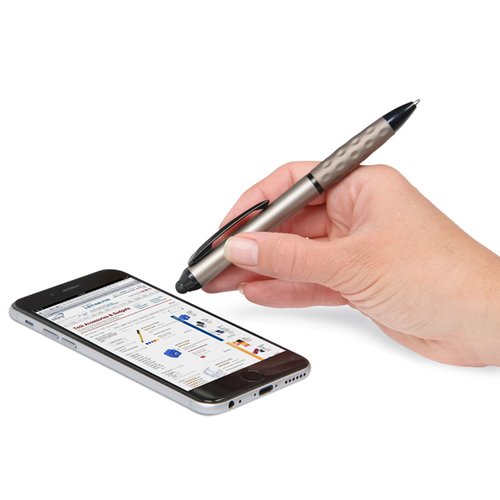 Additional Image 1 - a hand holding a stylus on a cellphone