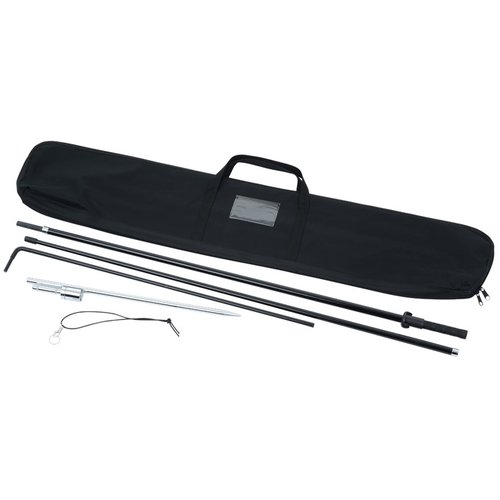 Additional Image 1 - a black and silver case with a handle