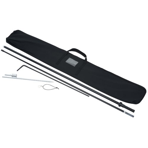 Additional Image 1 - a black case with a white cord