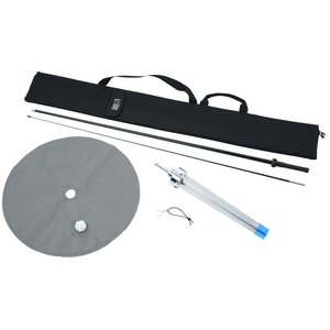 Additional Image 1 - a black case with a grey disc and a white pen