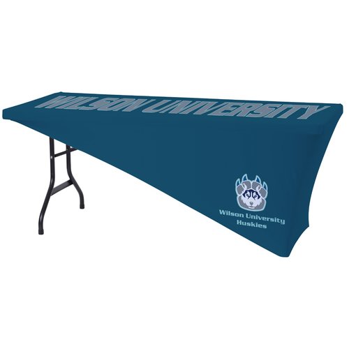 Additional Image 3 - a blue table with a white logo