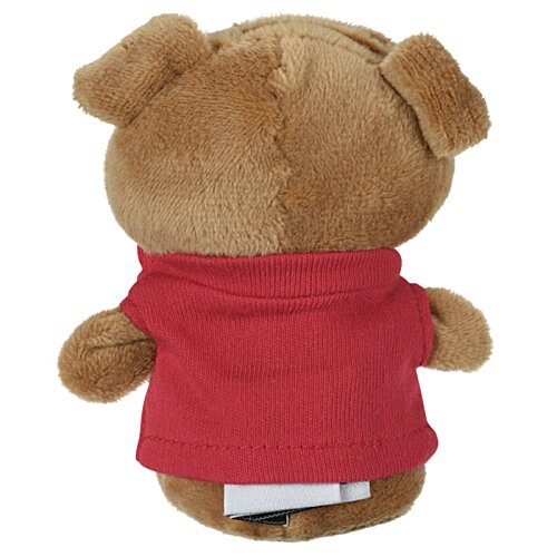 Additional Image 1 - a stuffed animal wearing a red shirt