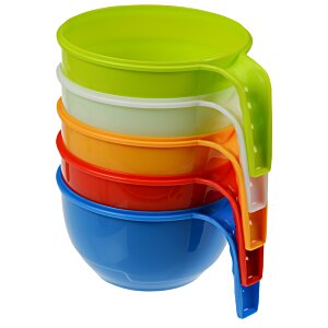 Additional Image 4 - a stack of colorful measuring cups