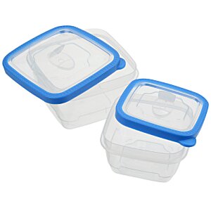 Additional Image 2 - a couple of plastic containers with blue lids